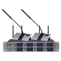 RATA/雷泰音频科技/RT-608U/一拖八U段无线会议话筒 RATA/雷泰音频科技/RT-608U/一拖八U段无线会议话筒